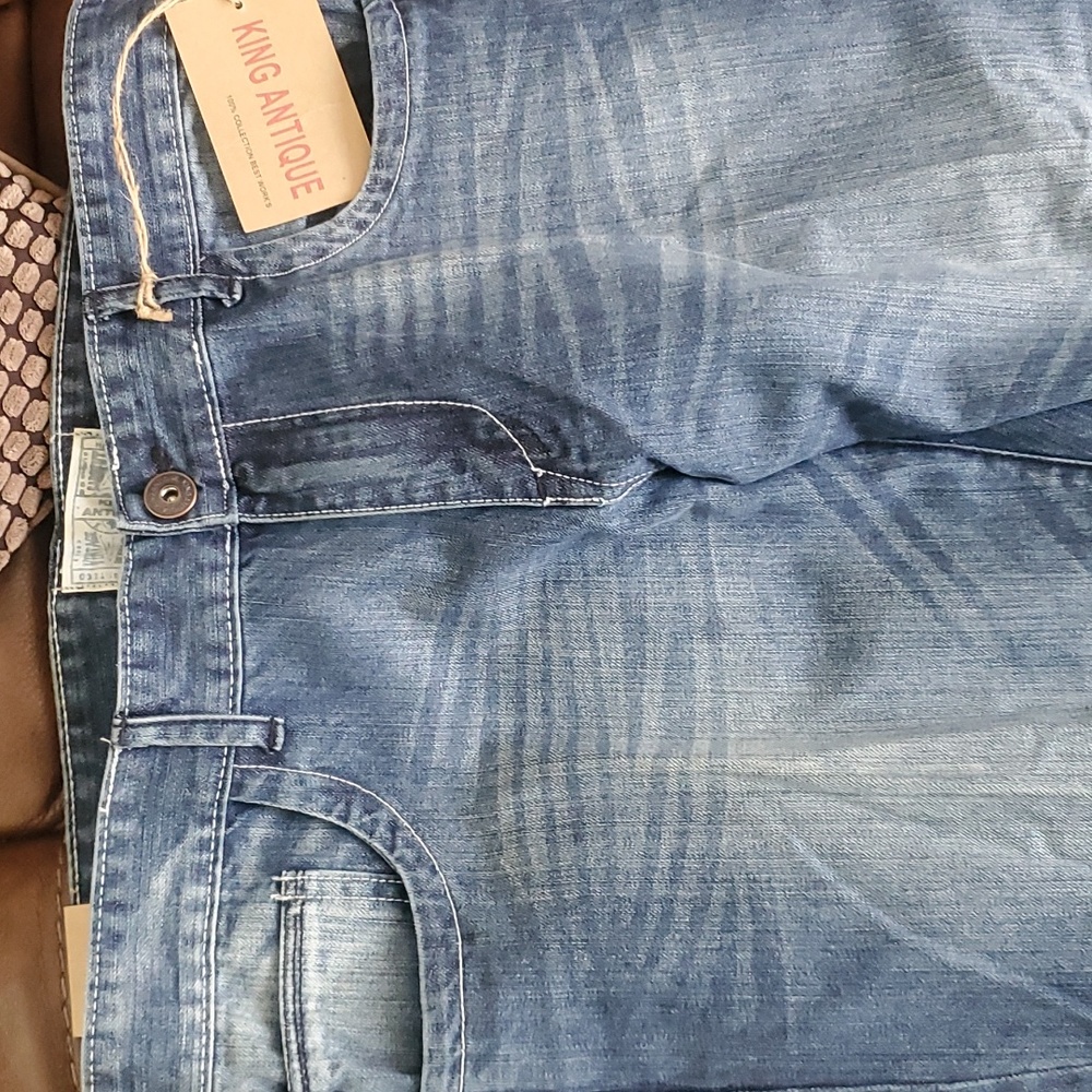 King antique men jeans